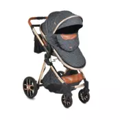 Kolica za bebe Alma Black - Cangaroo decija kolica za decake