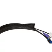 LogiLink fleksibilna zaštita za kablove sa rajfešlusom 1m x 50mm crna ( 1462 )