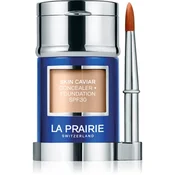La Prairie Skin Caviar Concealer Foundation puder in korektor SPF 30 odtenek Soft Ivory N-05 30 ml