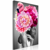 Slika - Flamingo Girl (1 Part) Vertical 40x60