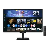 SAMSUNG SMART VA monitor 32 M5, 1920x1080, 16:9, 250cd/m2, 4ms, 2xHDMI/2xUSB/WiFi/Bluetooth, zvucnik LS32FM500EUXDU
