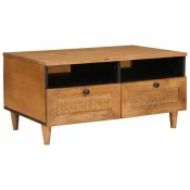 Kava Stol Svijetlosmeda 80 x 54 x 40 cm Konstruirano drvo