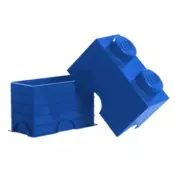 LEGO spremnik Brick 2 40021731 plavi