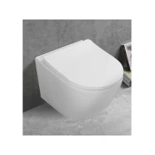 KERRA Wc školjka viseča KASOS Rimless z desko soft close
