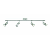 PHILIPS 50304/17/E7 | Limbali Philips zidna, stropne svjetiljke svjetiljka elementi koji se mogu okretati 4x GU10 kromni mat