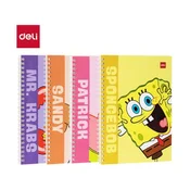 Deli Sveska A5 Sunder Bob Spiralna 60L 70g ELA560