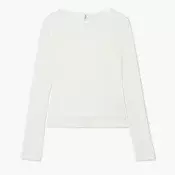 Cropp - Majica z dolgimi rokavi - kremna