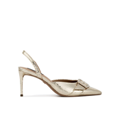 Čevlji s peto NINE WEST SJ1489-6 Zlata