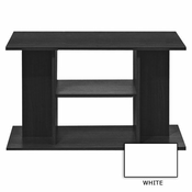 Komoda Diversa BUDGET - 80x35x60 cm, RAVNA, BELA
