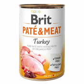 Konzerva Brit Paté & Meat Turkey 400 g