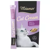 Miamor Cat Snack s sladno kremo & sirom - Varčno pakiranje: 66 x 15 g