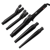 LABOR PRO S.R.L. Upgrade Kit Comby Figaro za kosu, 5 u 1, Crni