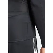ADIDAS PERFORMANCE Tehnicka sportska majica TECHFIT Long Sleeve crna / bijela