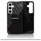 1 to 3 Dvoslojni Ovitek Mercedes Amg Za Samsung Galaxy S25 Za Magsafe High