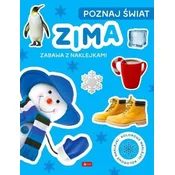 shumee Razišči svet. Zima. Zabava z nalepkami.