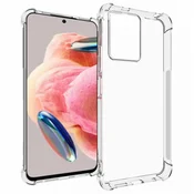 Silikonski ovitek ANTISHOCK za Xiaomi Redmi 10 5G/Xiaomi Redmi Note 11e - prozoren