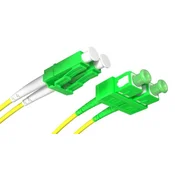 Opton Opticki Patchcord SC/APC-LC/APC SM duplex 2m G652.D ( OP072 )