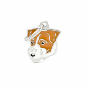 MyFamily Friends Privezak Za Graviranje Jack Russell Belo - Braon