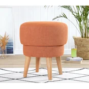Atelier del Sofa Tabure 51x47cm, Narandžasto