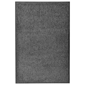 Vidaxl Pralni predpražnik antraciten 60x90 cm