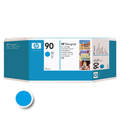 HP 90 Cyan 400 ml Ink Cartridge For use in the  DesignJet 4000 series  printers (C5061A)