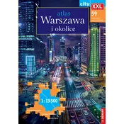Warszawa i okolice atlas miasta