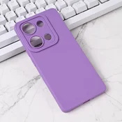 Maska za Xiaomi Redmi Note 14s Silikon Pro Camera ljubicasta
