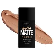 Aura Hydra Matte Tecni puder, 018 Bronze