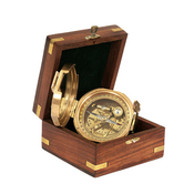 Origin Outdoors Opazovalno ogledalo Classic Compass Brass