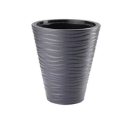 Pokrov za cvetlični lonec SAHARA plastični mat d30x34cm