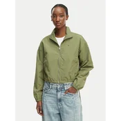 Tommy Jeans Prehodna jakna DW0DW22325 Zelena Regular Fit