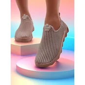 Resti Womens Slip-On Fabric Sneakers Erra
