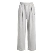 UNDER ARMOUR Športne hlače RIVAL VARSITY svetlo siva / temno zelena
