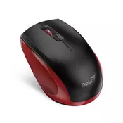 Genius NX-8006S wireless optical USB crno-crveni miš