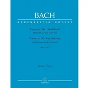 BACH J.S.:CONCERTO NO.1 BWV 1052 SCORE