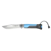 Opinel Vri N°08 Inox Outdoor nôž, blister, modrá