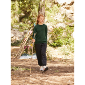 Zielona bluza dziecięca Raglan Sweat Fruit of the Loom