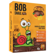 Bob Snail Polž BOB sadna poslastica v čokoladi Mango 100 g