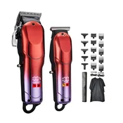 INF 2-v-1 strižnik za lase (mati+otroška) z digitalnim prikazom baterije Red, (5000289940)