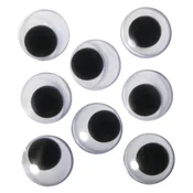 Rayher Očesa plastična, samolepljiva, 20mm , 8 kosov, (20631556)