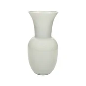 Kremno bela steklena vaza (višina 26 cm) – Brandani