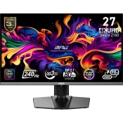 MSI MPG 272URXDE QD-OLED, 27 Zoll Gaming Monitor, 4K, 240Hz, OLED, G-SYNC Compatible-9S6-3CD79A-016