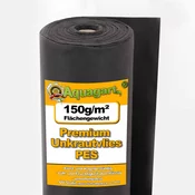 Aquagart 112,5 m2 vrtni flis za zatiranje plevela 150 g 1,5 m širok PES, (22073860)