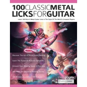 100 Classic Metal Licks For Guitar