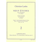 LAUBA C;NEUF ETUDE NR.2, SAX