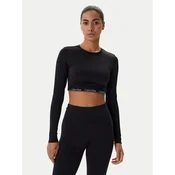 Calvin Klein Swimwear Bluza LV00Q61128 Črna Slim Fit
