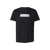 Calvin Klein Majica  svetlo siva / črna