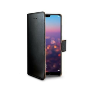 CELLY Maska na preklop za telefon Huawei P20, Crna