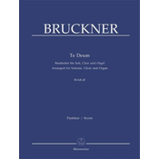 BRUCKNER:TE DEUM WAB 45 STUDY SCORE