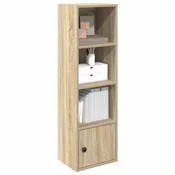 Regal za knjige boja hrasta 31x24x102 cm od konstruiranog drva
